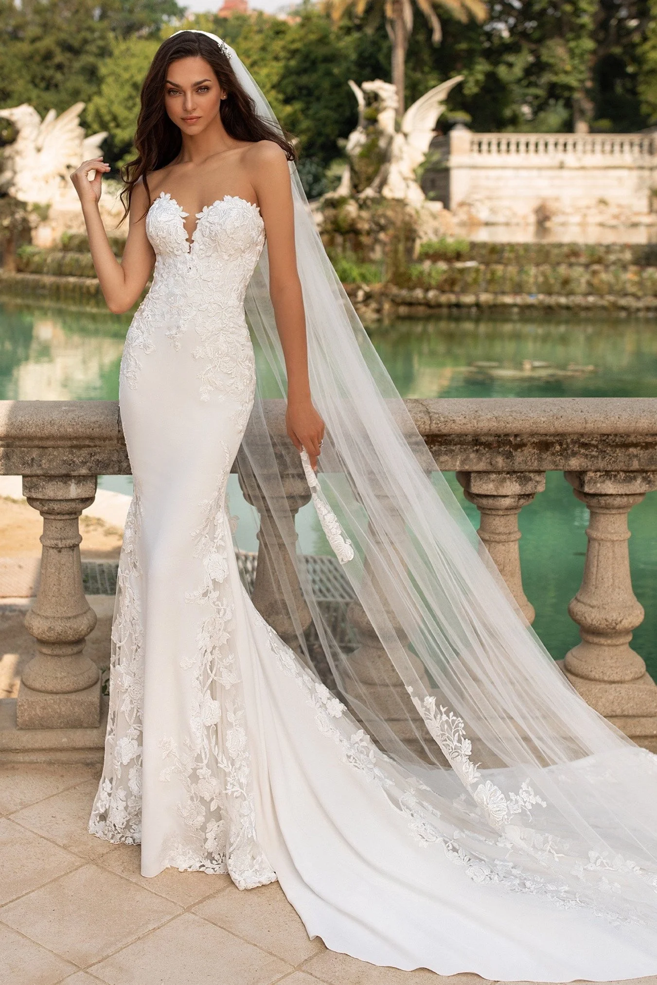Lana top lace bridal